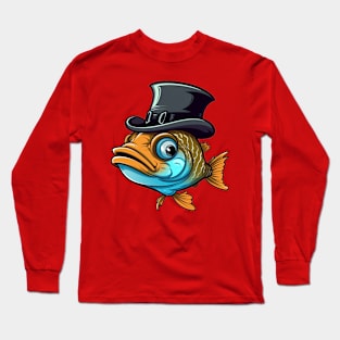 Gentleman Fish Long Sleeve T-Shirt